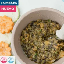 Sangrecita + camote + zapallito italiano