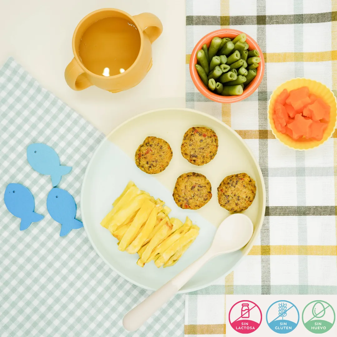 Fish n’ Chips: Hamburguesitas de Lenguado con Papitas – Con Sal